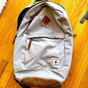 Cotopaxi grey backpack